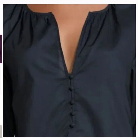 MISA Los Angeles Segall Flared Sleeve Top - Picture 2 of 10